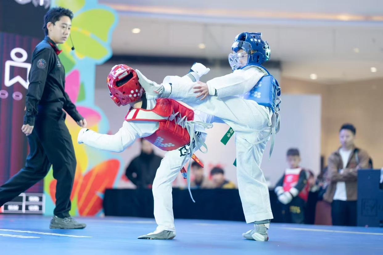 跆拳道比赛委内瑞拉选手实力强悍，凭借技艺夺冠的简单介绍